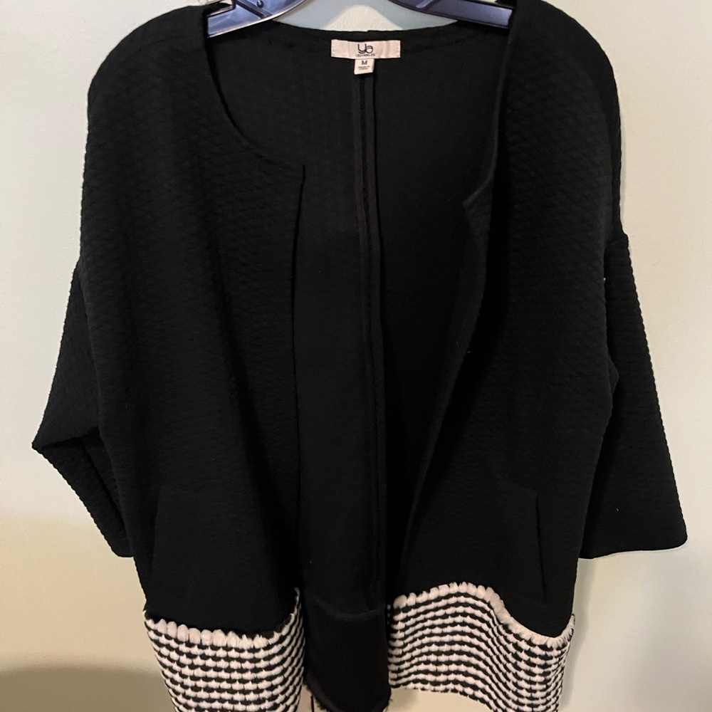Ya Los Angeles Black and White Cardigan